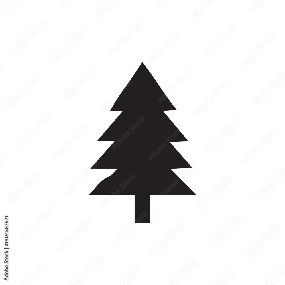 christmas tree vector illustration christmas tree vector illustration