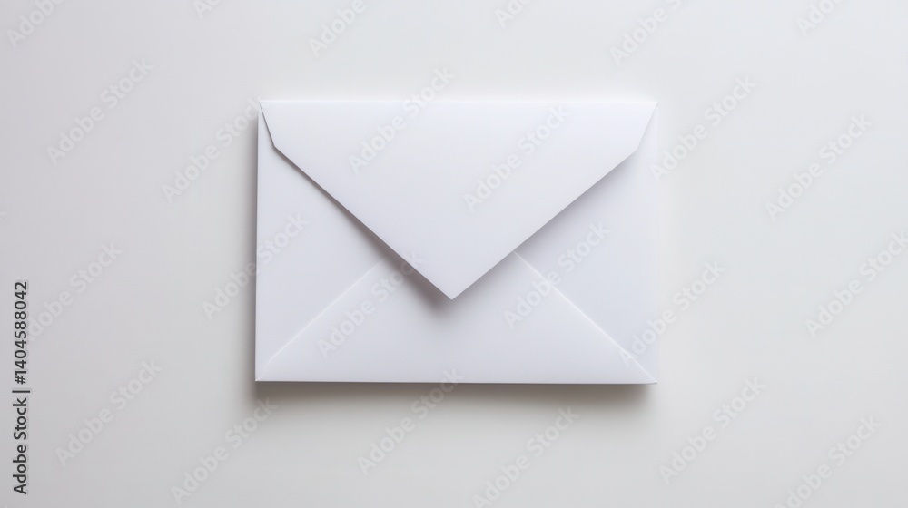 Blank white envelope on a plain background (1) Blank white envelope on a plain background (1)