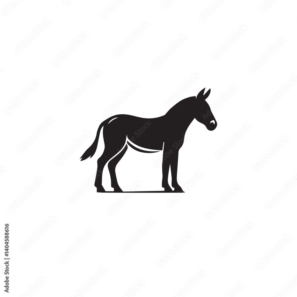 donkey vector illustration donkey vector illustration