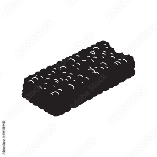 Crunchy chocolate granola bar loaded with oats and nuts ideal for breakfast or energy boost