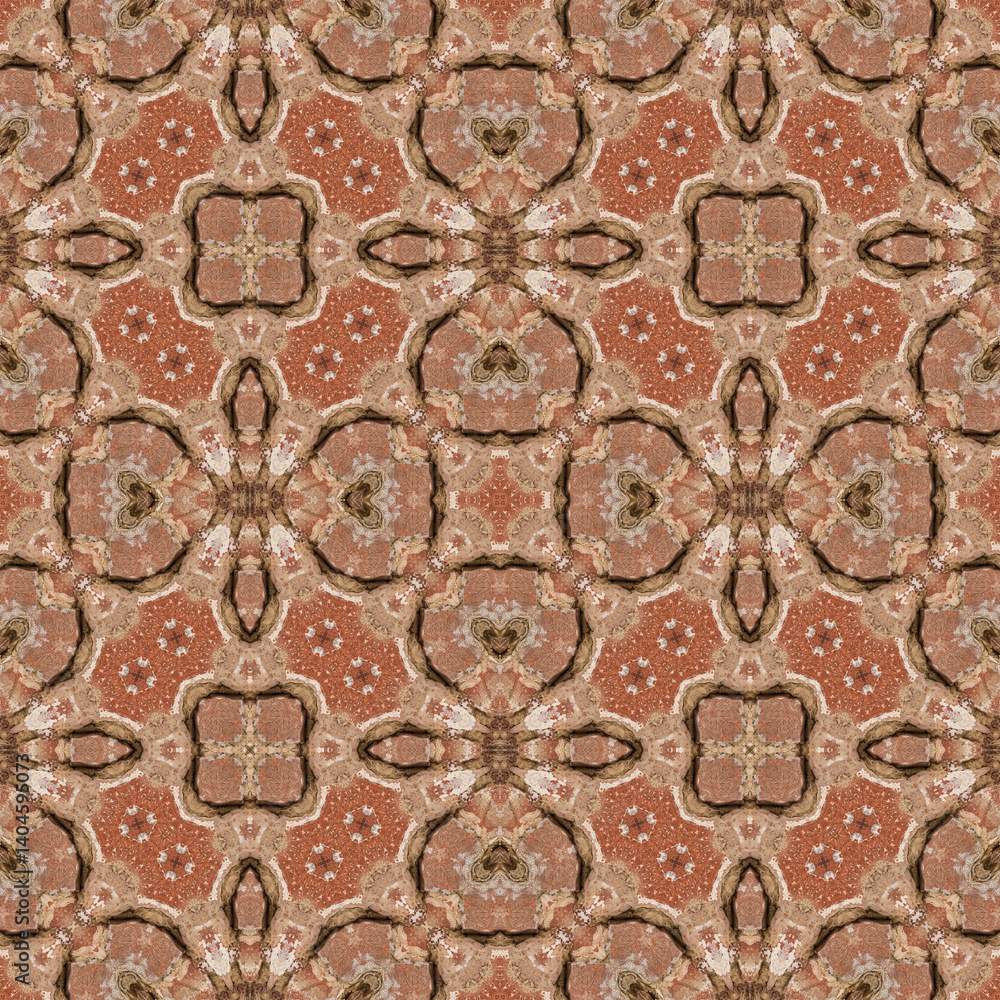 Seamless abstract pattern. Symmetrical texture. Kaleidoscope Seamless abstract pattern. Symmetrical texture. Kaleidoscope