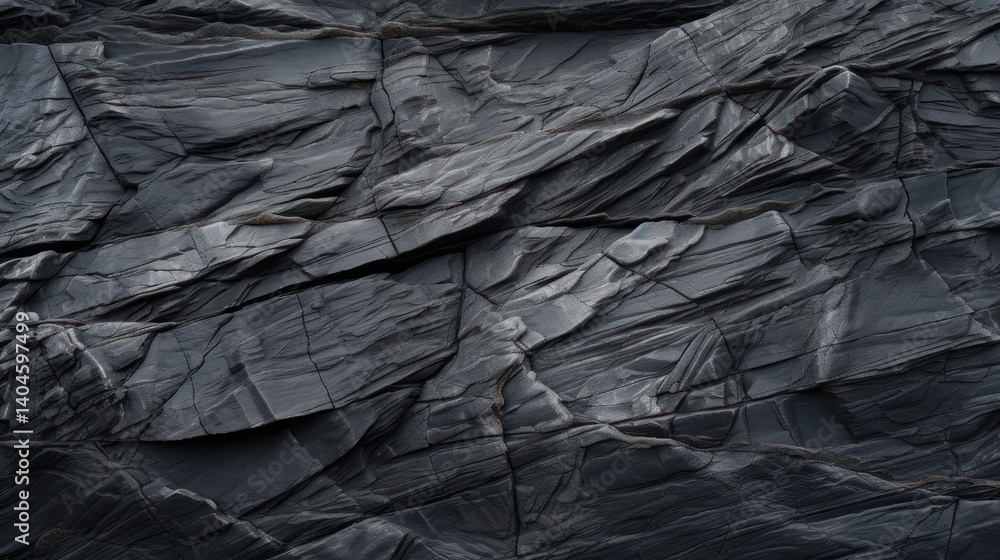 Dark grey or black slate stone texture background. AI generated image Dark grey or black slate stone texture background. AI generated image
