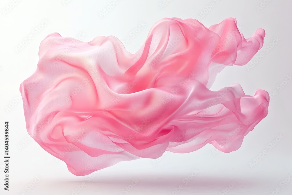 Abstract Pink Fabric Drape Studio Shot (1) Abstract Pink Fabric Drape Studio Shot (1)