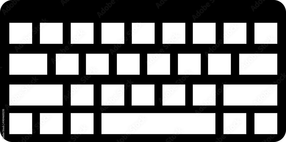 Keyboard icon in flat. Keyboard of computer, laptop. Modern key buttons for pc. isolated on transparent background. Keyboard icon in flat. Keyboard of computer, laptop. Modern key buttons for pc. isolated on transparent background.