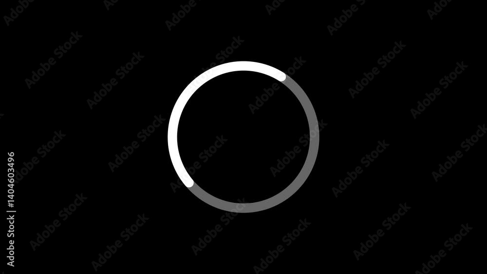 Rotating loading circle with sync animation for web progress.Simple rotating loading circle animation for web development use. Rotating loading circle with sync animation for web progress.Simple rotating loading circle animation for web development use.
