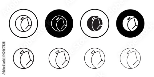 Hiit icon Flat line symbol