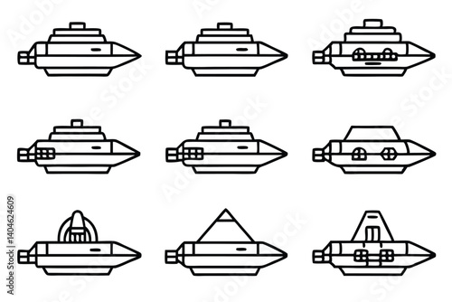 forcecarrier pro line art sci fi armor blueprint