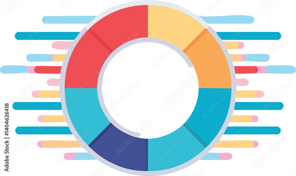 abstract colorful circle glitch abstract colorful circle glitch