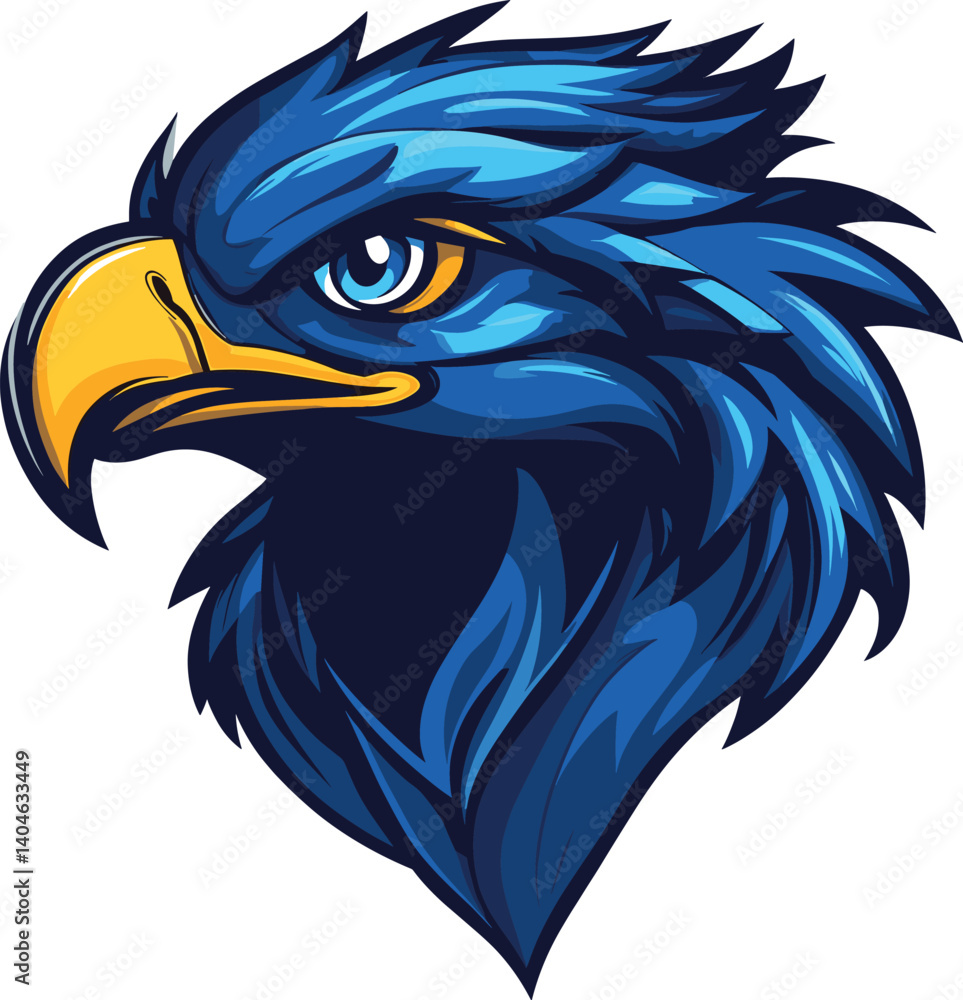 Fototapeta premium american eagle head