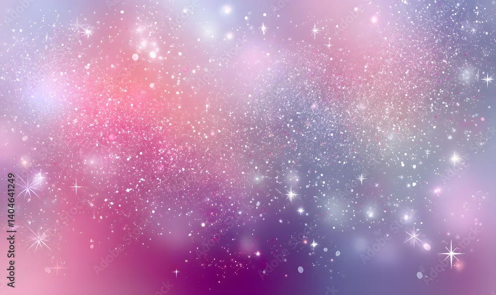 Pink Purple Glitter Galaxy Background Sparkling Shimmering Festive Magical Dreamy Pastel Cosmic Stardust Universe Design Texture Pink Purple Glitter Galaxy Background Sparkling Shimmering Festive Magical Dreamy Pastel Cosmic Stardust Universe Design Texture