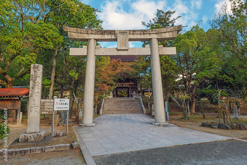 福岡 香椎宮 参道の三の鳥居