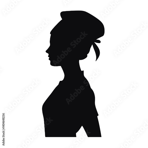 a nurse silhouette   