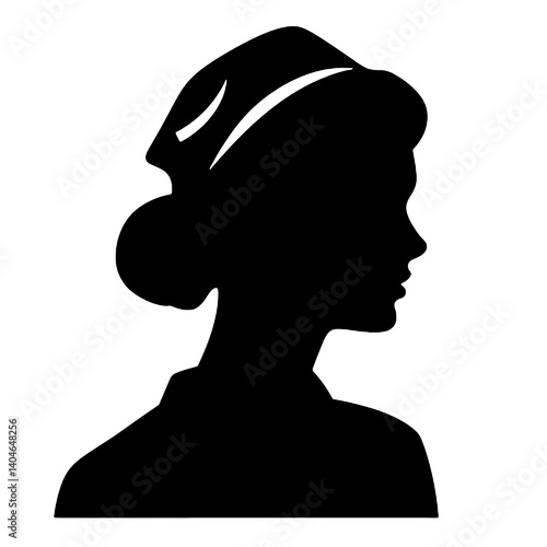 a nurse silhouette   