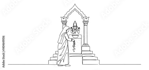 ancient temple with columns modern simplistic vector design utilizing single stroke artistic expression masterfully