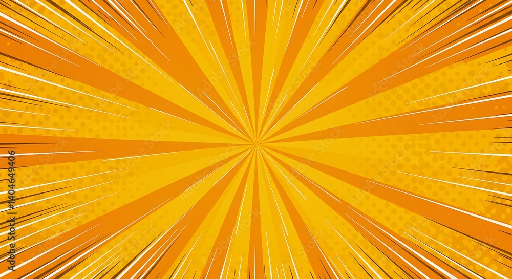 Obraz premium Sunburst Radiance AI Generated