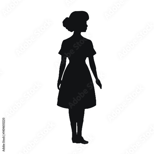 silhouette of a nurse