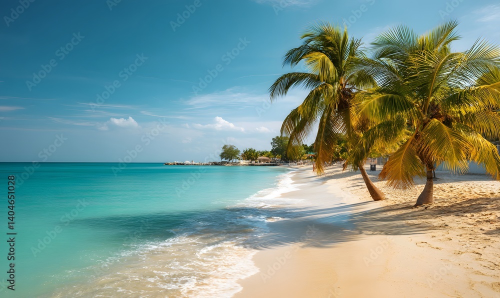 Obraz premium Tropical Beach Paradise