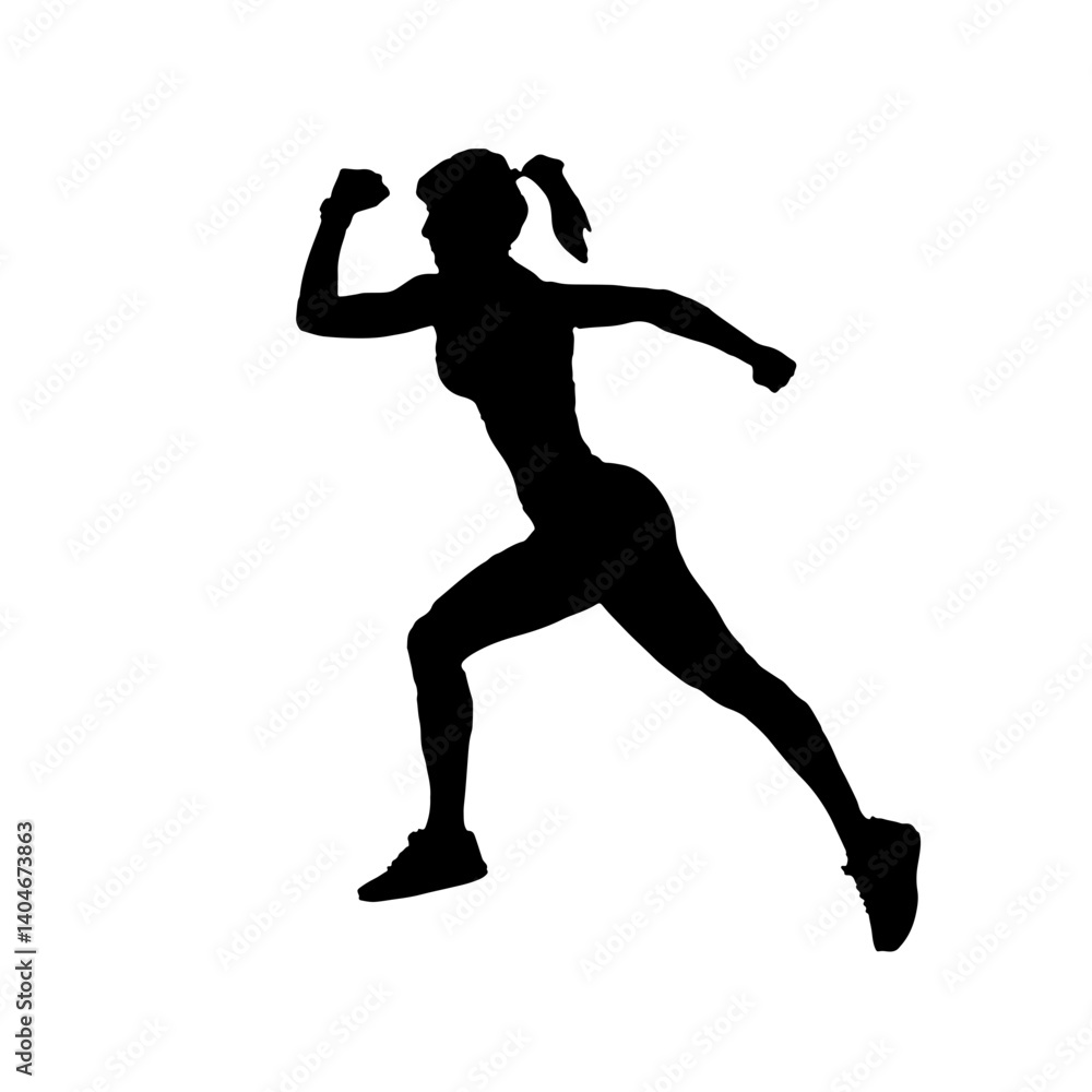 running man silhouette running man silhouette