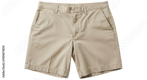 Cuadro en lienzo Isolated khaki shorts