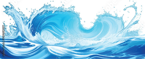 "Soothing ocean wave texture with a mix of blue, aqua, and teal shades. Great for creating calm, professional backgrounds for digital and print use."
