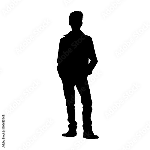 man silhouette 