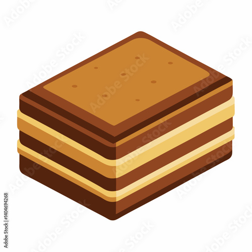 Chocolate ice cream scoop with a rich brown crust, presented on a white plate against a simple background.