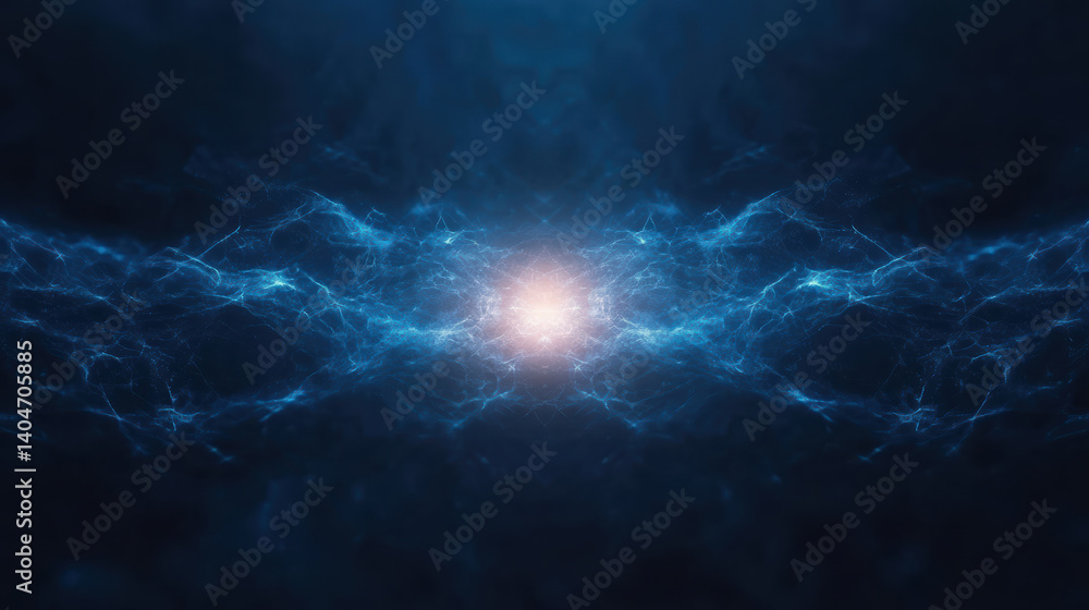Bright abstract energy waves radiate from central point, creating dynamic visual effect Bright abstract energy waves radiate from central point, creating dynamic visual effect