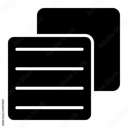 Copy line icon