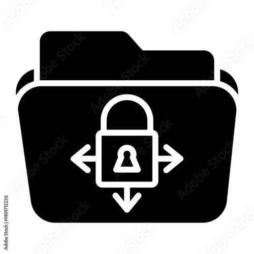 Corrupted File line icon