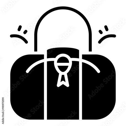 Bag line icon