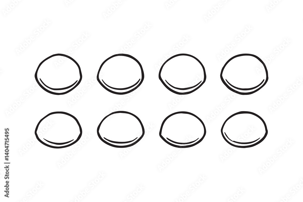 Violet black line art Violet black line art
