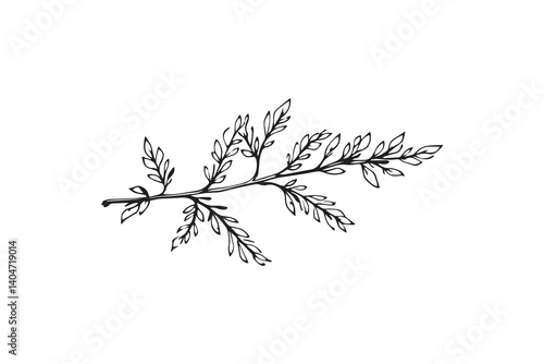 Wormwood line art