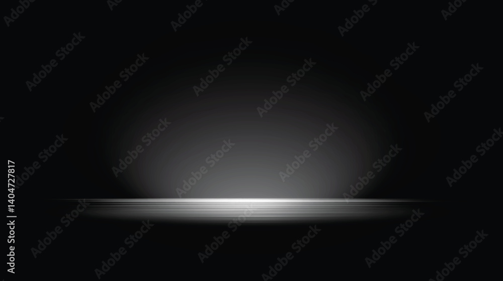 Spotlight background. Glowing light effect. Empty room with spotlight. Vector Spotlight background. Glowing light effect. Empty room with spotlight. Vector