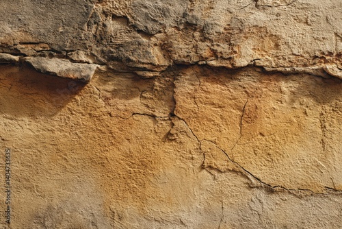 Weathered and aged stone texture. showcasing the raw beauty of natural erosion with its rough surface and captivating patterns.