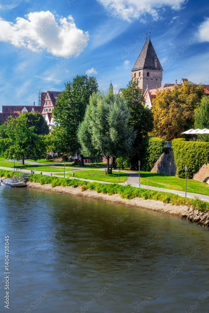 The Metzgerturm tower in Ulm