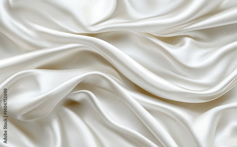 Elegant and artistic white waves that look like silk, forming a dynamic and sophisticated abstract background with a gentle aesthetic Elegant and artistic white waves that look like silk, forming a dynamic and sophisticated abstract background with a gentle aesthetic