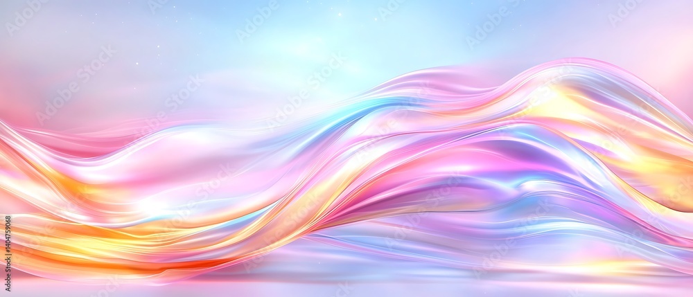 Abstract Pastel Liquid Waves Abstract Pastel Liquid Waves