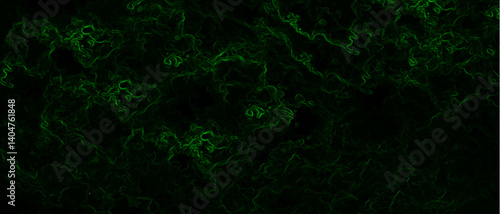 Abstract background with swirling green energy patterns. Nebula-inspired void, with glowing filaments and a deep, mysterious ambiance. Texture with subtle green wisps and thin swirling lines.