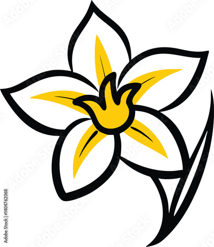 Wallflower, Waxflower, Windflower, Wisteria, Yellow Bell, Zephyranthes (Rain Lily), Snowdrop, Oxeye Daisy, Star Jasmine, Everlasting Daisy, flower logo icon