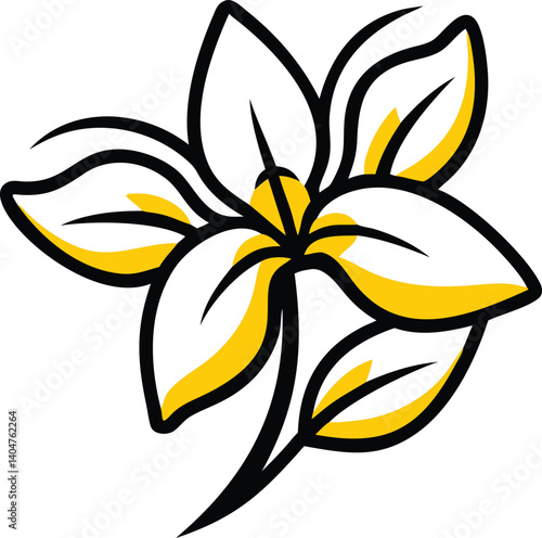 Wallflower, Waxflower, Windflower, Wisteria, Yellow Bell, Zephyranthes (Rain Lily), Snowdrop, Oxeye Daisy, Star Jasmine, Everlasting Daisy, flower logo icon