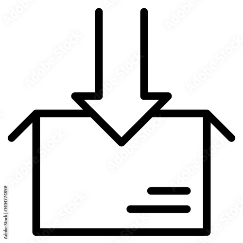 Box solution icon in vector illustration