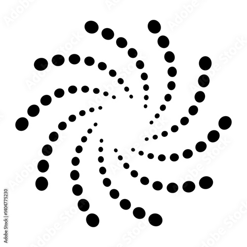 Swirling Dots Illusion, Dyn...