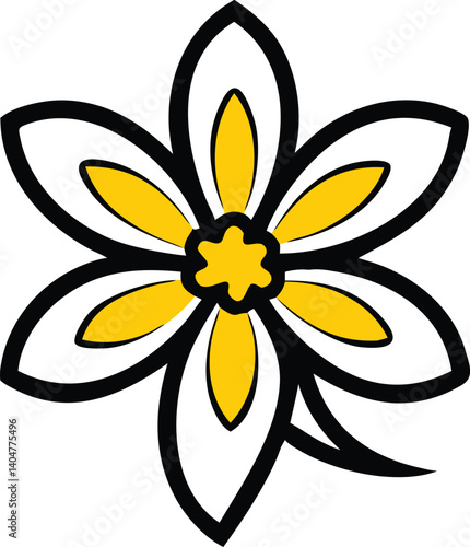 Wallflower, Waxflower, Windflower, Wisteria, Yellow Bell, Zephyranthes (Rain Lily), Snowdrop, Oxeye Daisy, Star Jasmine, Everlasting Daisy, flower, logo, icon, Milkweed, Narcissus, Oleander, Passionfl