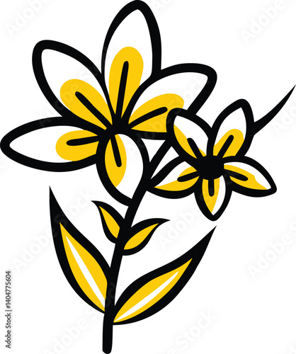Wallflower, Waxflower, Windflower, Wisteria, Yellow Bell, Zephyranthes (Rain Lily), Snowdrop, Oxeye Daisy, Star Jasmine, Everlasting Daisy, flower, logo, icon, Milkweed, Narcissus, Oleander, Passionfl