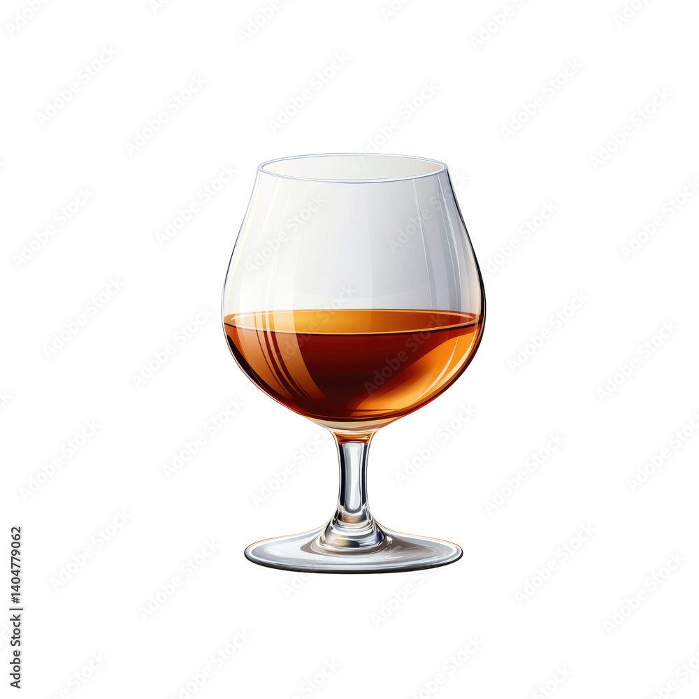 Glass of Brandy or Cognac in a Snifter Glass of Brandy or Cognac in a Snifter