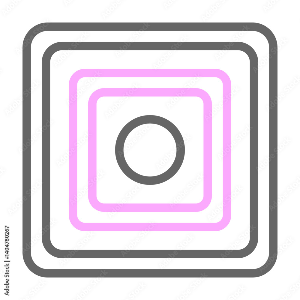 Radio Button Vector Line Lt Pink Grey Icon Design Radio Button Vector Line Lt Pink Grey Icon Design