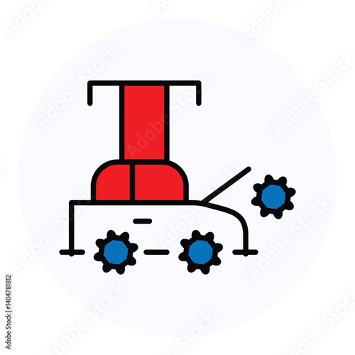 Car Manufacturing and Automotive Vector Icon design