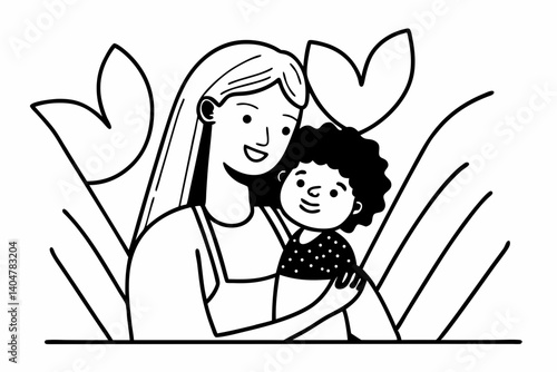 Happy young caucasian mother holding cute african american baby girl looking at camera. Diverse mum and ethnic little child daughter posing for single parent with infant kid mixed race family portrait