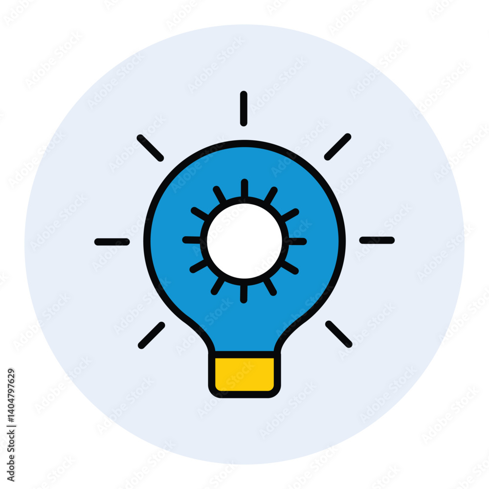 Innovation and Development Process Vector Icon design