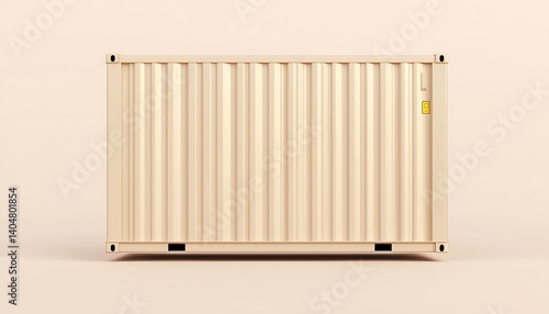 Wallpaper Mural Beige Shipping Container Mockup Torontodigital.ca